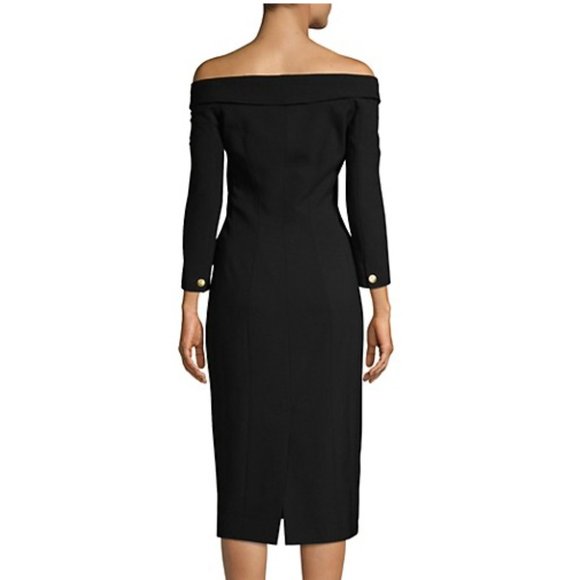 SOLD. Faith Connexion Off Shoulder Tuxedo Dress - Picture 5 of 10
